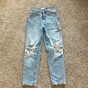 High rise Zara jeans